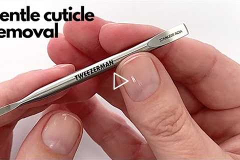 How to Use Tweezerman Pushy [Cuticle Removal Tool]