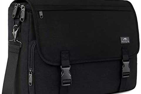 Messenger Bag for Men and Women Unisex Lightweight Briefcase Laptop Bag 15.6 Multipurpose Bag