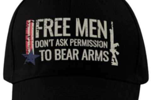 Free Pro-Gun 'Free Men Don't Ask Permission to Bear Arms' Hat - Insight Hiking