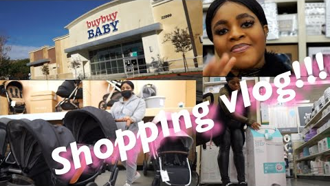 PREGNANCY DAY IN A LIFE || SHOPPING FOR OUR BABY (exciting!) #buybuybaby #kohlsshopping #ditl