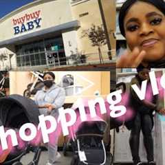 PREGNANCY DAY IN A LIFE || SHOPPING FOR OUR BABY (exciting!) #buybuybaby #kohlsshopping #ditl