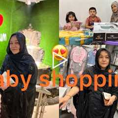 Shopping for newborn baby 🤲🌹🌹😍👍#Rozina ali #baby shopping