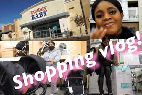 PREGNANCY DAY IN A LIFE || SHOPPING FOR OUR BABY (exciting!) #buybuybaby #kohlsshopping #ditl