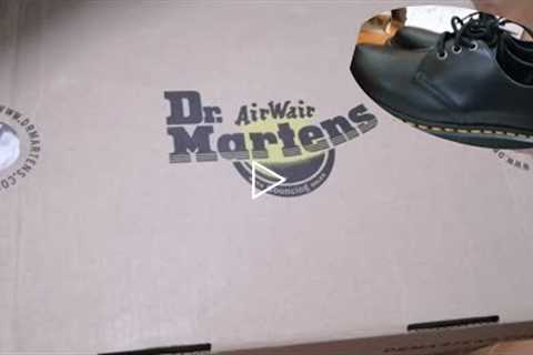 Dr. Airwairs martens || Unboxing Smooth Leather heavy Flatform Shoes