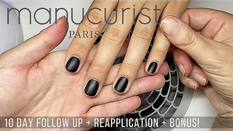 🏅🖤 BEST Gel Polish Removal + Matte Black Manicure | Watch Me Work