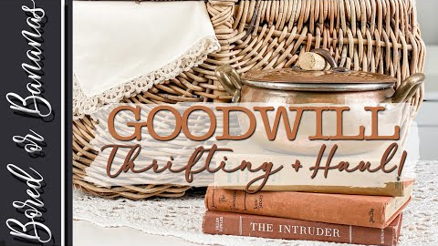 I CANT BELIEVE I FOUND ONE!~GOODWILL THRIFT HAUL~THRIFTING FOR HOME DECOR~THRIFT SHOPPING HAUL