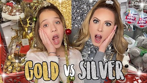 NO BUDGET SILVER VS GOLD TARGET SHOPPING CHALLENGE 🥈🥇