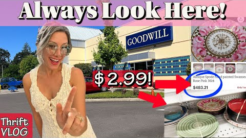 Goodwill Thrift Shopping for Home Decor and Fashion - Thrift With Me - Haul