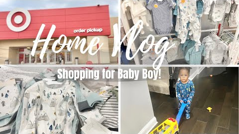 *NEW* HOME VLOG: SHOPPING FOR BABY BOY!