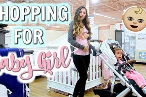 FIRST TIME SHOPPING FOR BABY GIRL!