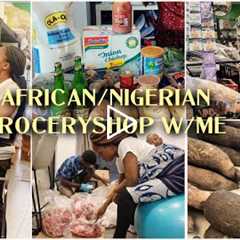 $1200 AFRICAN/NIGERIAN GROCERY| ALMOST IMPOSSIBLE TO AFFORD AFRICAN GROCERY IN TORONTO CANADA