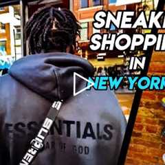 Sneaker Shopping in NEW YORK CITY! 🗽