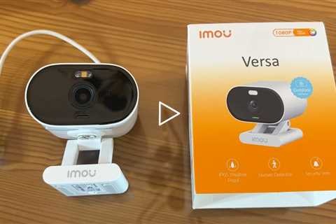 IMOU Versa Security Camera Outdoor Indoor, 1080P 2.4Ghz Wi-Fi Camera