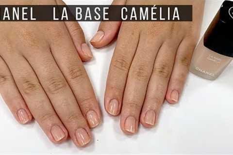 Natural Look Manicure with Chanel Le Base Camélia [Relax/Watch Me Work]