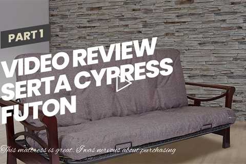 Video Review Serta Cypress Futon Mattress, Queen, Antelope