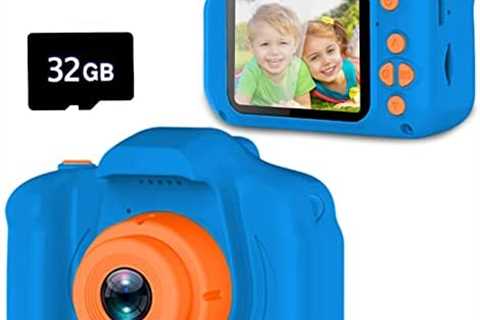 Seckton Upgrade Kids Selfie Camera, Christmas Birthday Gifts for Boys Age 3-9, HD Digital Video..