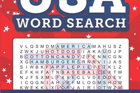 USA Word Search: 101 Large Print Patriotic Puzzles