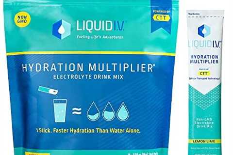 Liquid I.V. Hydration Multiplier – Lemon Lime – Hydration Powder Packets | Electrolyte Drink Mix |..