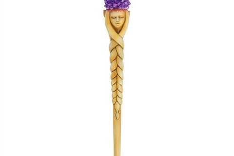 Purple Crystal Goddess Wand