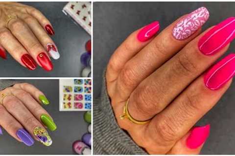 new simple & easy nail art designs at home 2022 // girls must watch this video 😍😍..