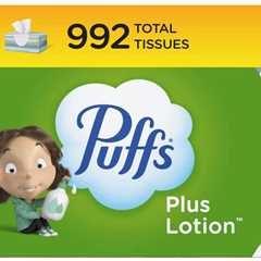 Puffs Plus Lotion Facial Tissues, Kind Nut Butter Filled Bars, Mott’s Apple Juice & more (1/23)