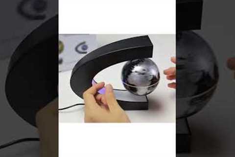 Lets Underestimate This Gadget! Magnetic Levitating Globe with LED Light#amazonunboxing