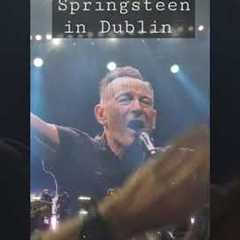 Bruce Springsteen is a legend ..at 73 and he is still rocking.. the faces of the crowd say it all