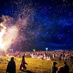 What is it like to be at one of the most traditional Irish festivals - Bealtaine Fire Festival