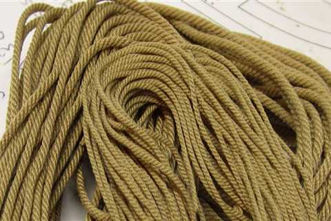 What is rigging rope made of?