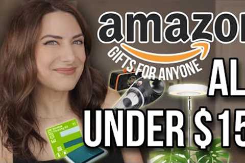 20 AMAZING AMAZON GIFTS UNDER $15 | for anyone on your christmas list