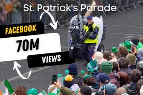 Incredible St. Patrick's Parade 2023 Moment: Crowd Erupts in Cheers as Man Cleans Up Horse Manure