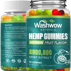 Hemp Gummies for Adults Deep & Healthy Bedtime Keep Peace Body Rich in Vitamins Cbdmd Cbdfx CBS CDB ..