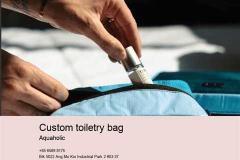 custom toiletry bag