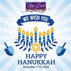 Your Event Party Rental Wishes You a Happy Hanukkah
