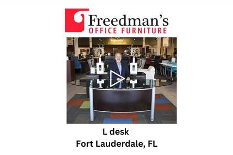 L desk Fort Lauderdale, FL - Freedman's Office Furniture, Cubicles, Desks, Chairs