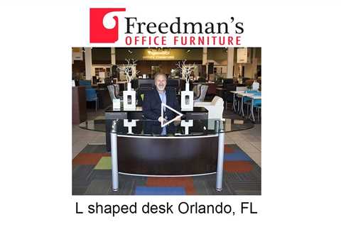 L shaped desk Orlando, FL - Freedman's Office Furniture Cubicles, Desks, Chairs