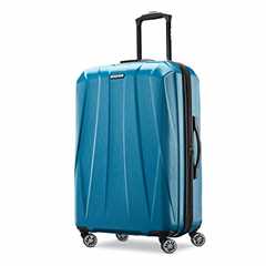 Blue Samsonite Spinner Luggage, 28-inch Checked