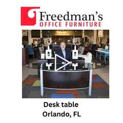 Desk table Orlando, FL - Freedman's Office Furniture, Cubicles, Desks, Chairs