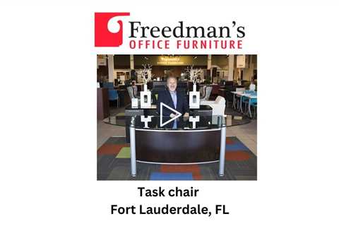 Task chair Fort Lauderdale, FL - Freedman's Office Furniture, Cubicles, Desks, Chairs