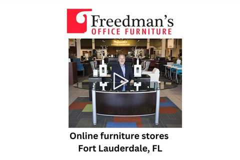 Online furniture stores Fort Lauderdale, FL - Freedman's Office Furniture, Cubicles, Desks, Chairs