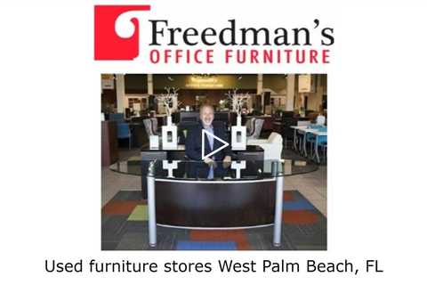 Used furniture stores West Palm Beach, FL - Freedman's Office Furniture, Cubicles, Desks, Chairs