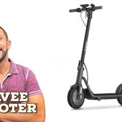 NAVEE V50 Electric Scooter, Foldable E-Scooter for Adults College Student Scooter Enthusiasts