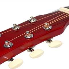 YMC 38″ Cutaway Natural Beginner Acoustic Guitar Review