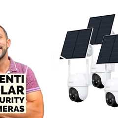 Arenti Wireless Battery Outdoor Camera with Solar Panel