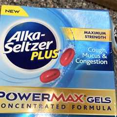 Alka-Seltzer Plus PowerMax Cold & Flu Liquid Gels 24-Pack Only $5.55 Shipped on Amazon