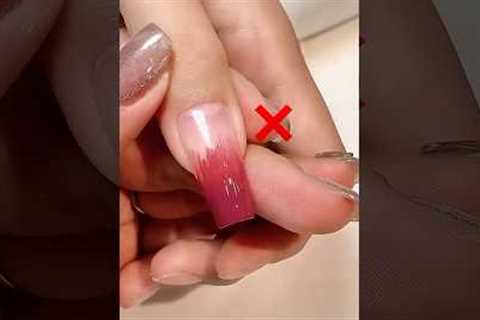 😢 Always Have Trouble with Ombre Nails? 💅 You need to mix your Solid Gel Polish & Base Coat.🤩