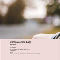 corporate tote bags