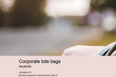 corporate tote bags