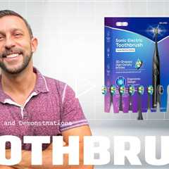 SEAGO Electric Toothbrush with 8 Soft Bristle Heads for Adults