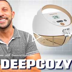 Deepcozy Electric Sinus Rinse Machine with 30 Salt Packets, Auto-Clean Nasal Irrigation